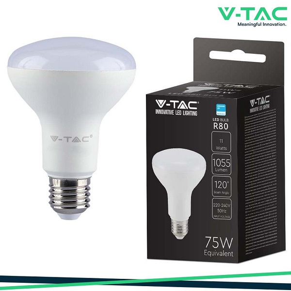 Lampada LED SPOT R80 E27 11W Luce Natura Samsung